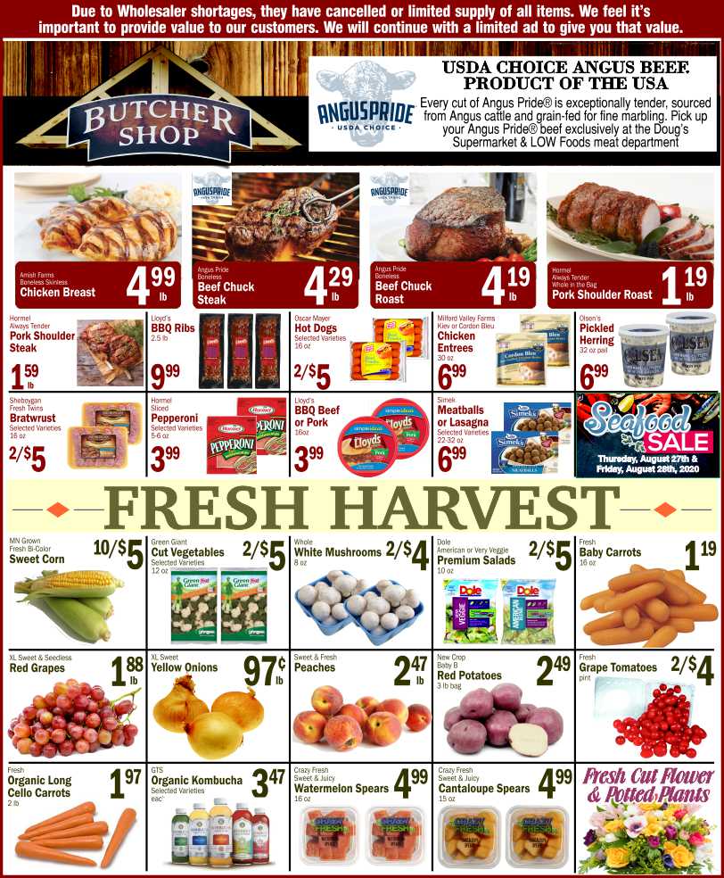 Weekly Ad Doug's Supermarket