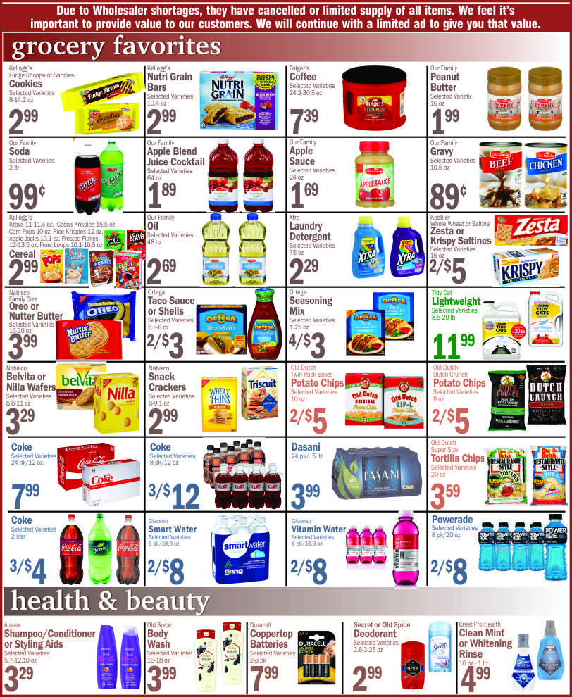 Weekly Ad Doug's Supermarket